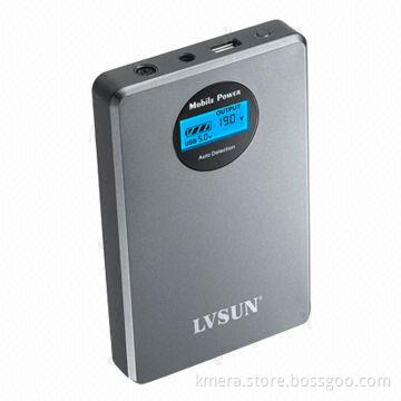 Huge Capacity Traveling and Business Laptop External Battery, 20,000mAh with LCD Display, Colorful
